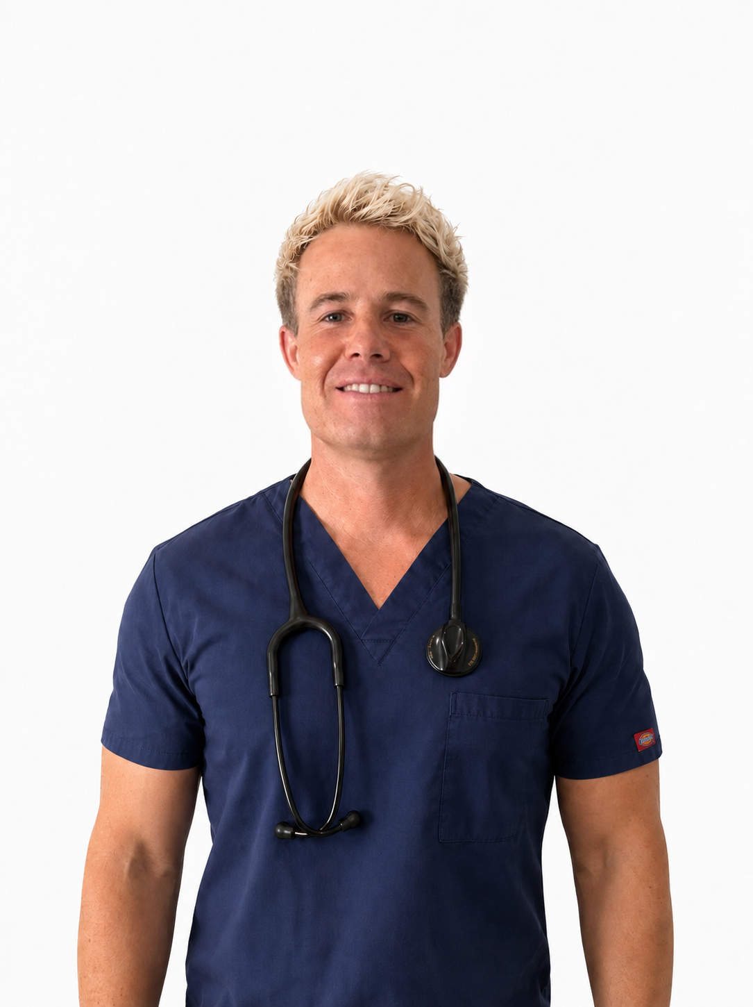 Dr Ben Harry Clegg, Medical Director, in a clinical consultation room